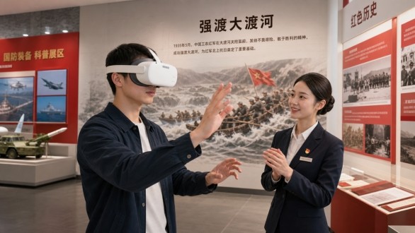 国防教育基地如何让参观者沉浸式学国防？这套VR方案值得看