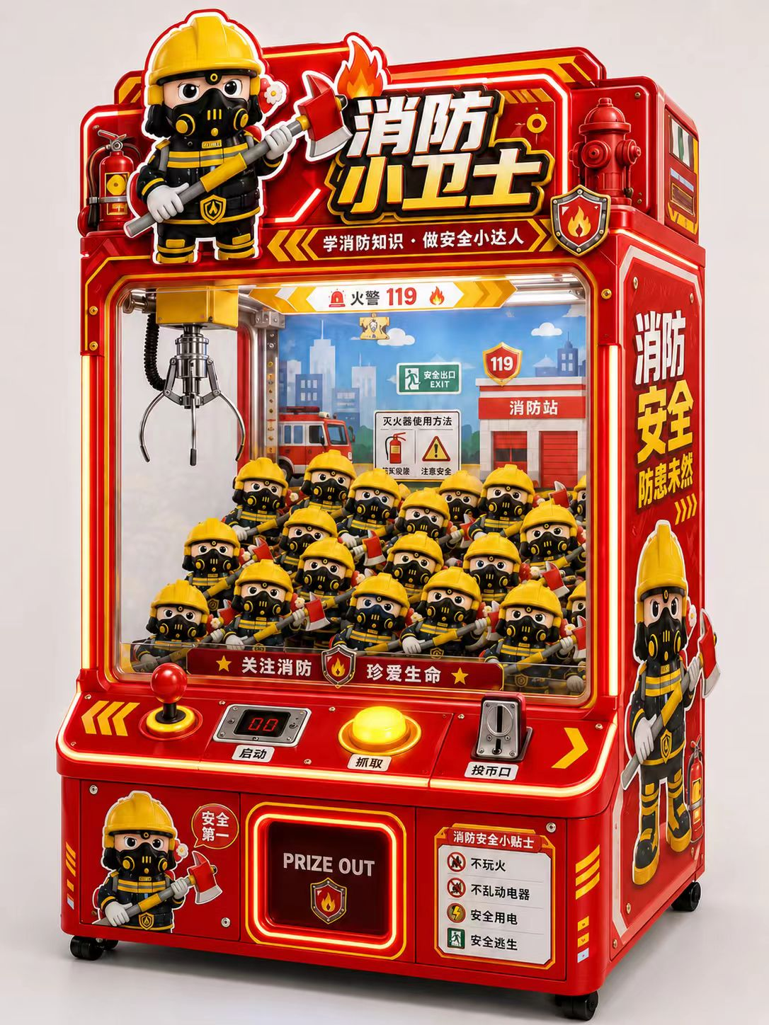 消防小卫士娃娃机