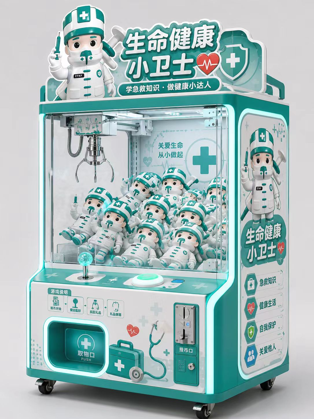 生命健康小卫士娃娃机